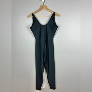 OLD NAVY Active Black Body Suit Leotard Size Medium One Piece Athletic Sport